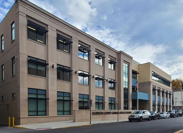 Harrison County Courthouse exterior view